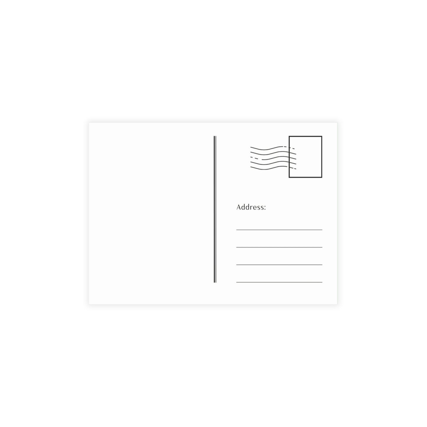 Bear Blue Postcard Bundles (envelopes not included)