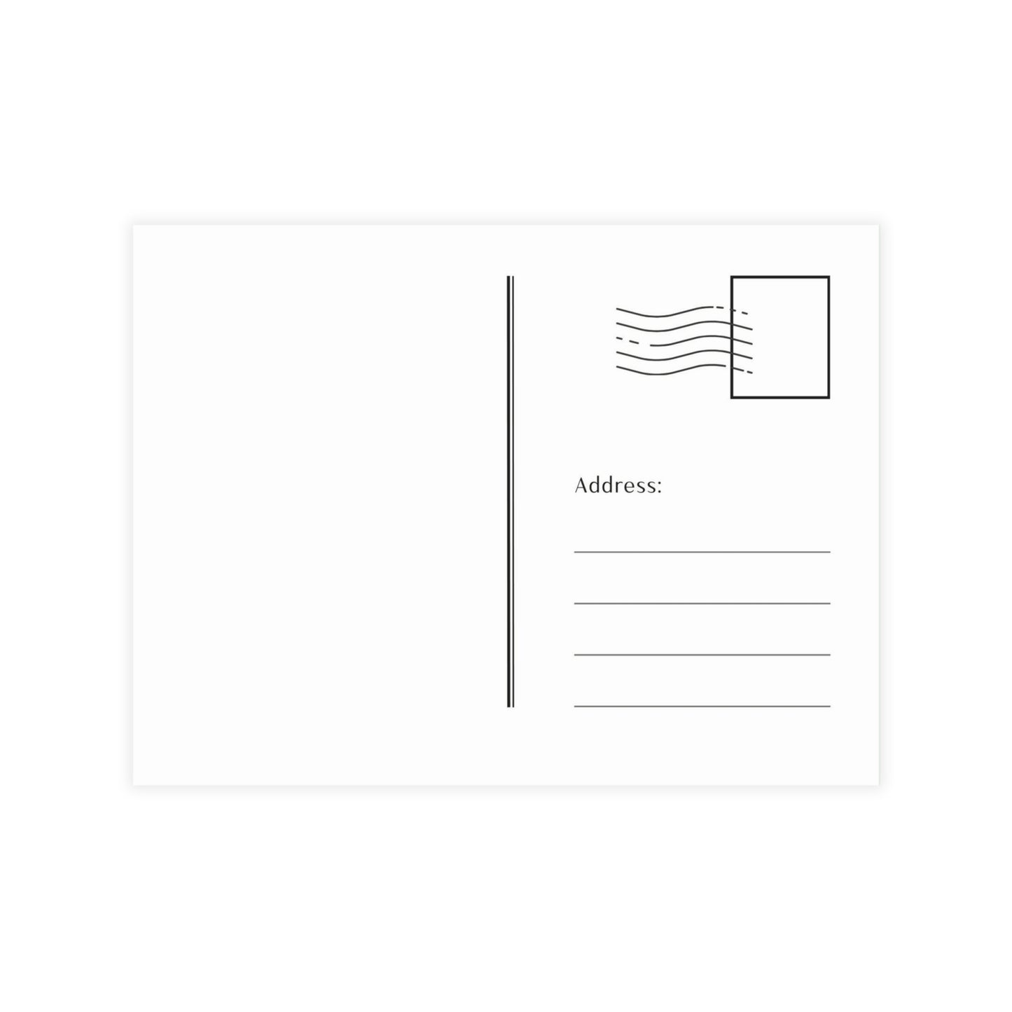 Bear Blue Postcard Bundles (envelopes not included)