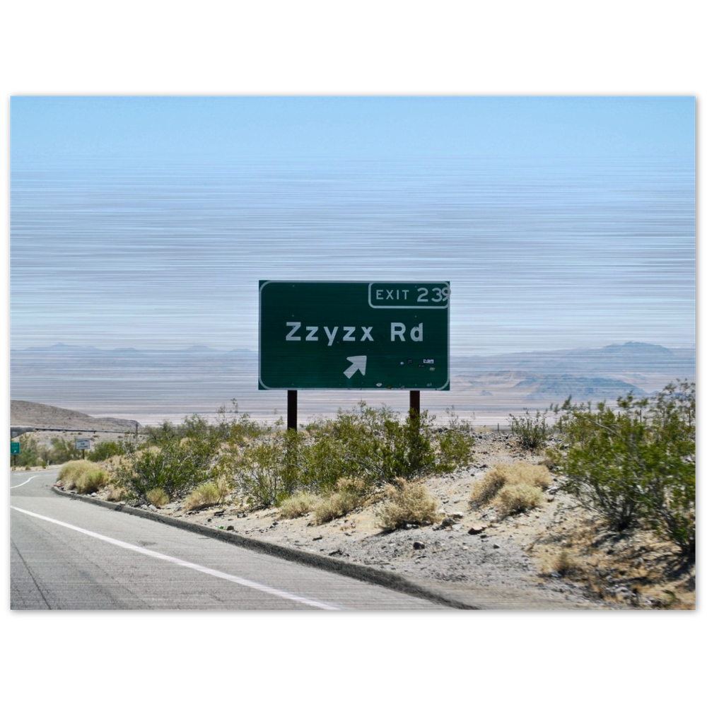 Zzyzx Rd