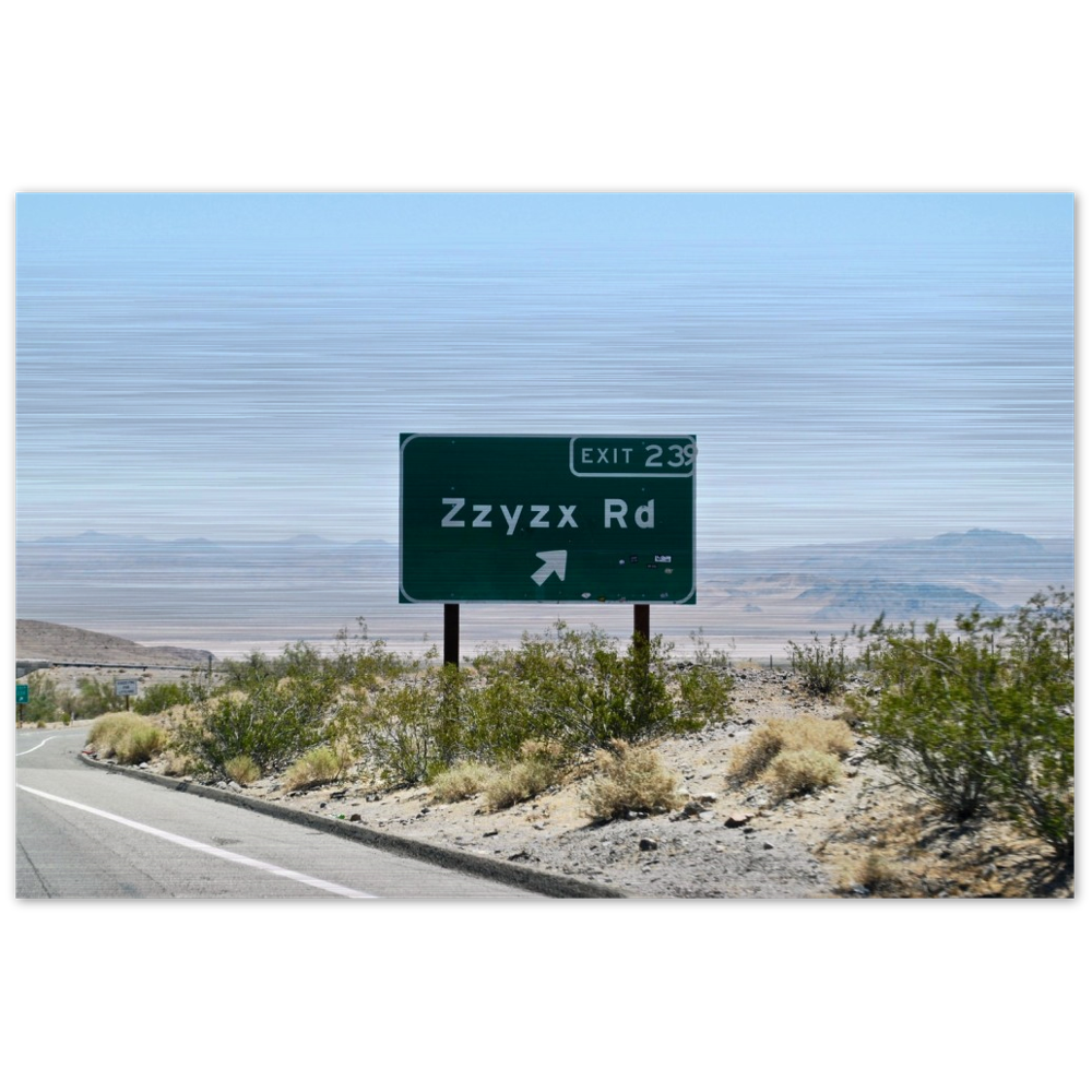 Zzyzx Rd