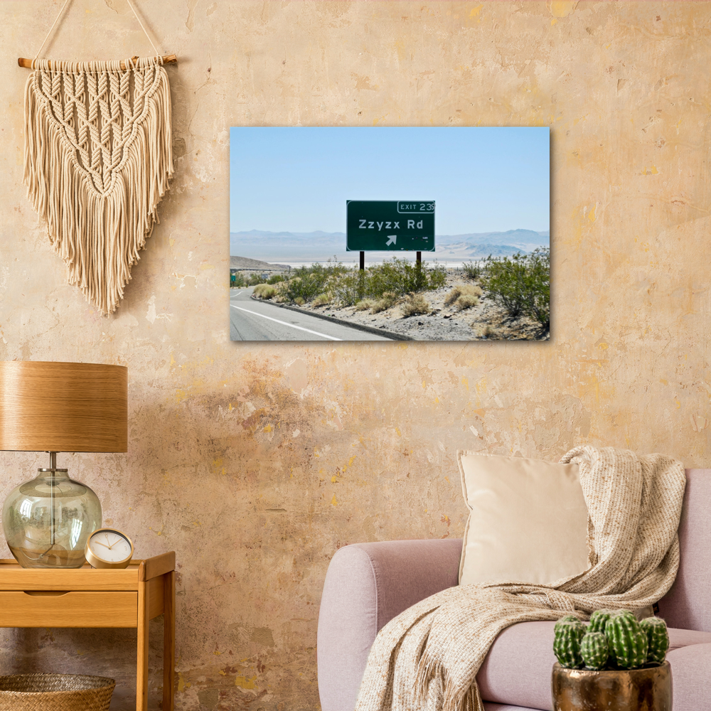 Zzyzx RD Premium Matte Paper Poster