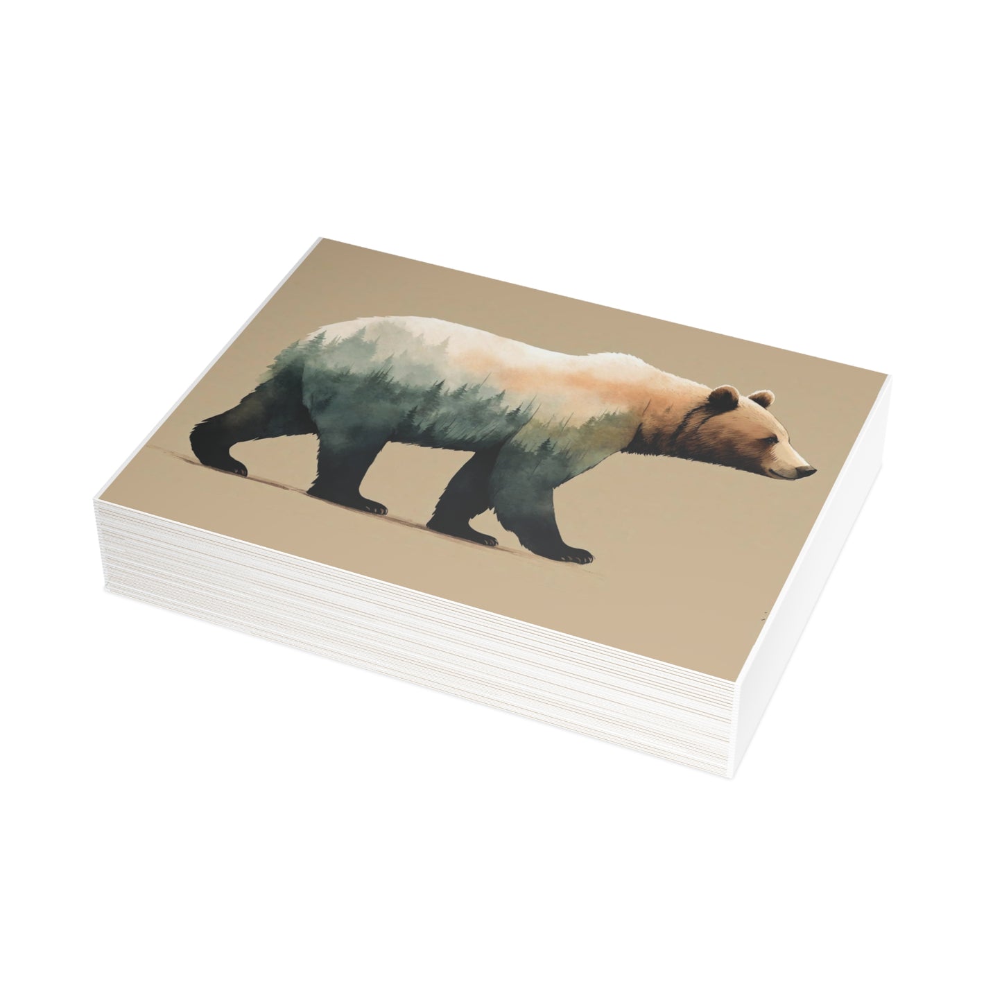 Bear of the Forest Postcard Bundles (envelopes not included)