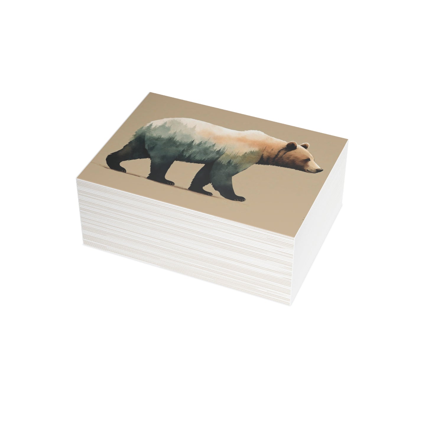 Bear of the Forest Postcard Bundles (envelopes not included)