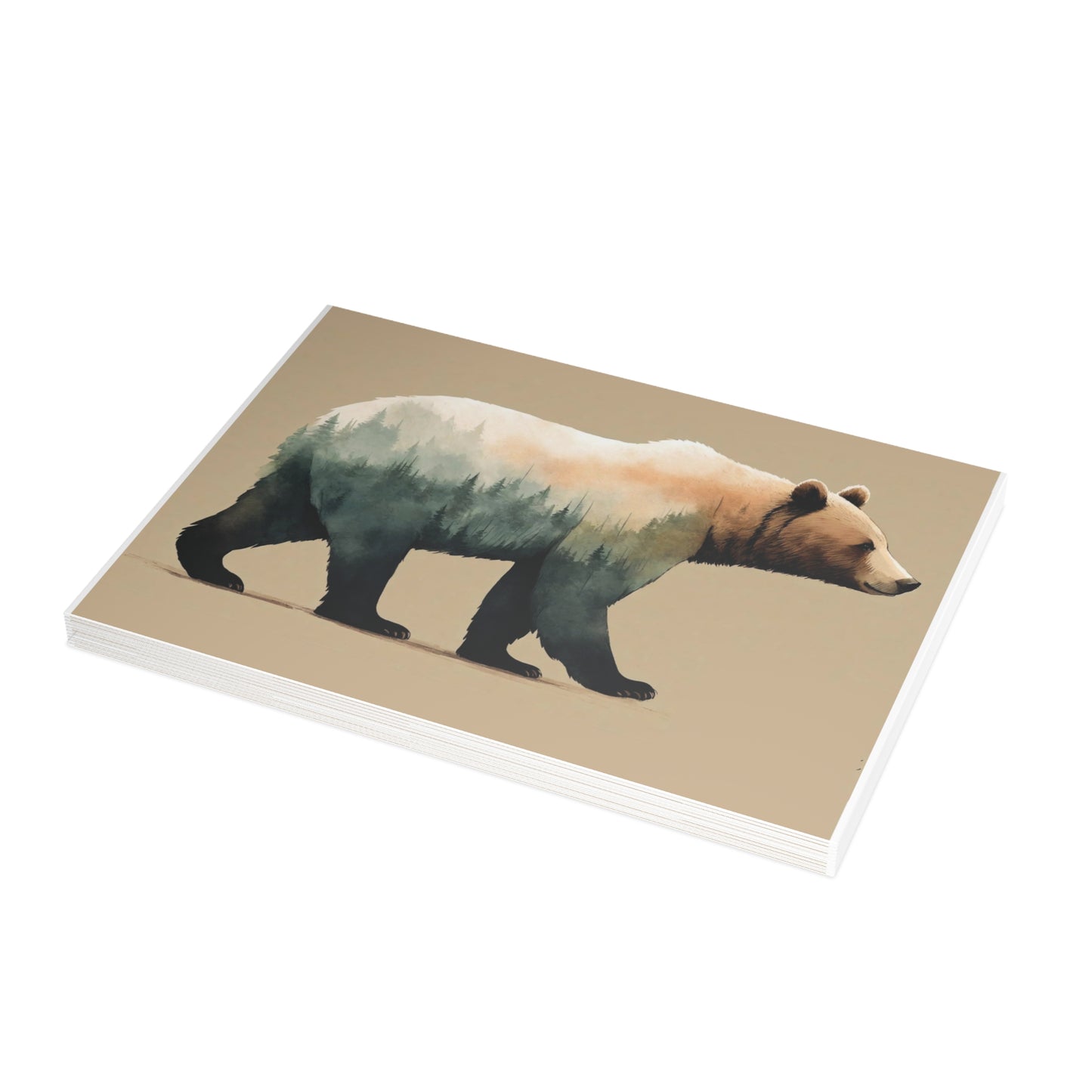 Bear of the Forest Postcard Bundles (envelopes not included)