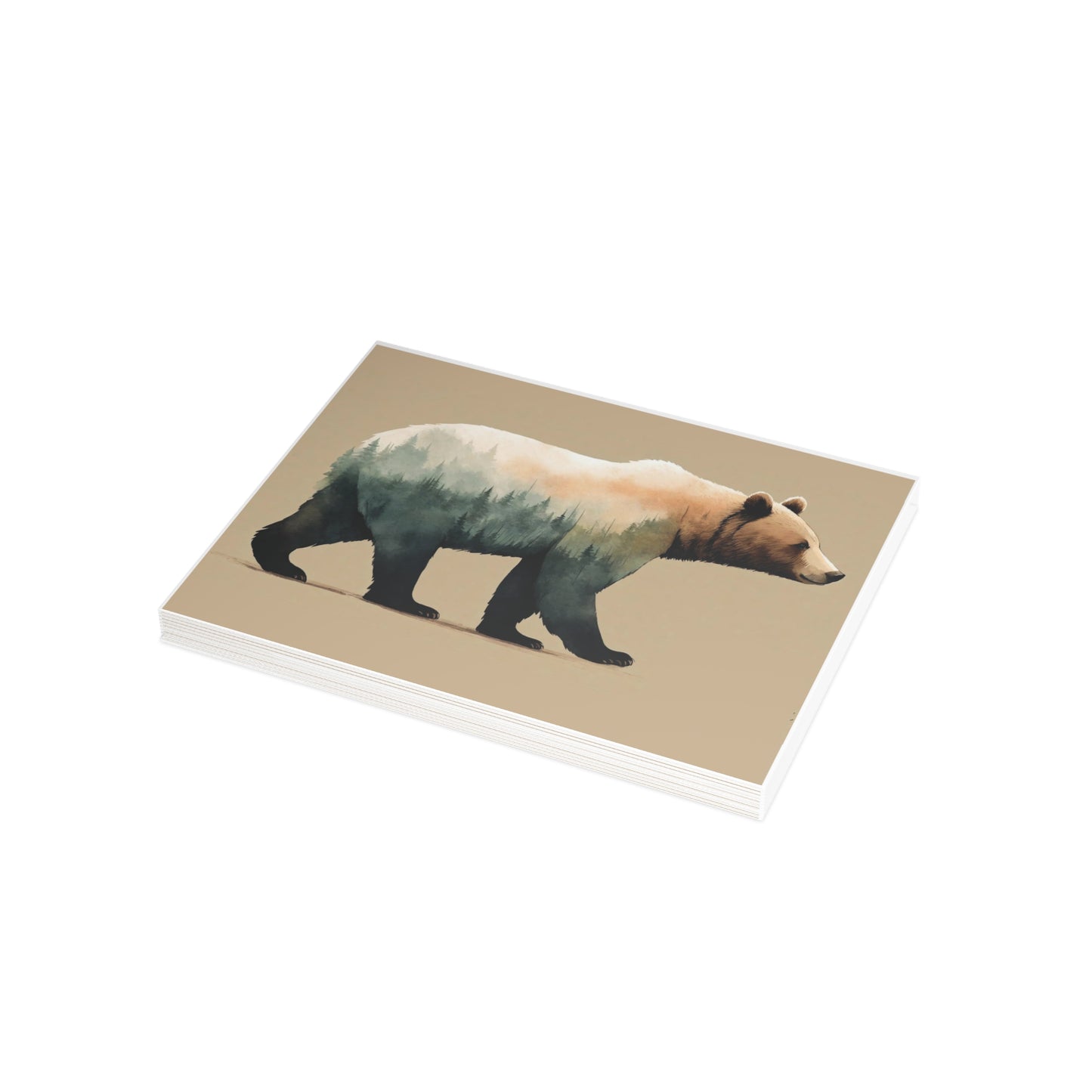 Bear of the Forest Postcard Bundles (envelopes not included)