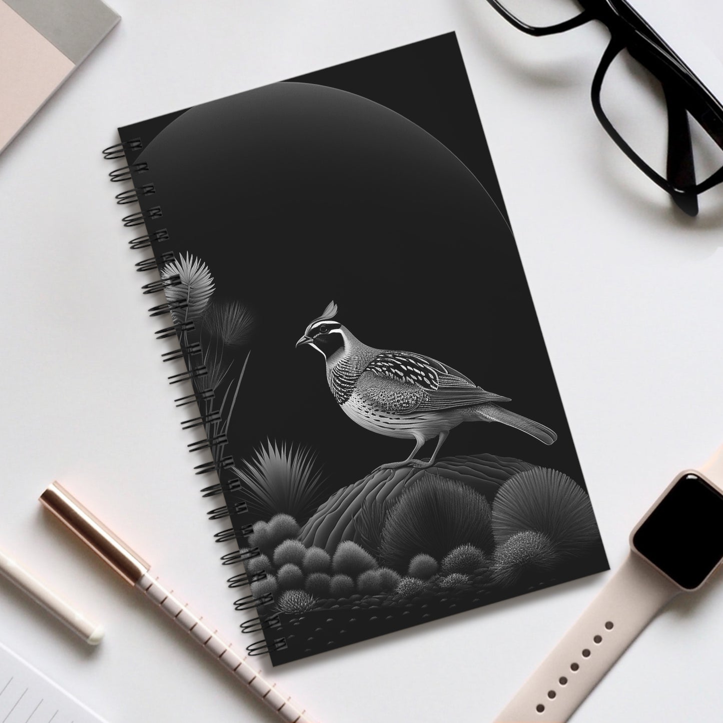 California Quail Spiral Journal