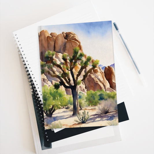 Joshua Tree in Watercolor Journal - Blank