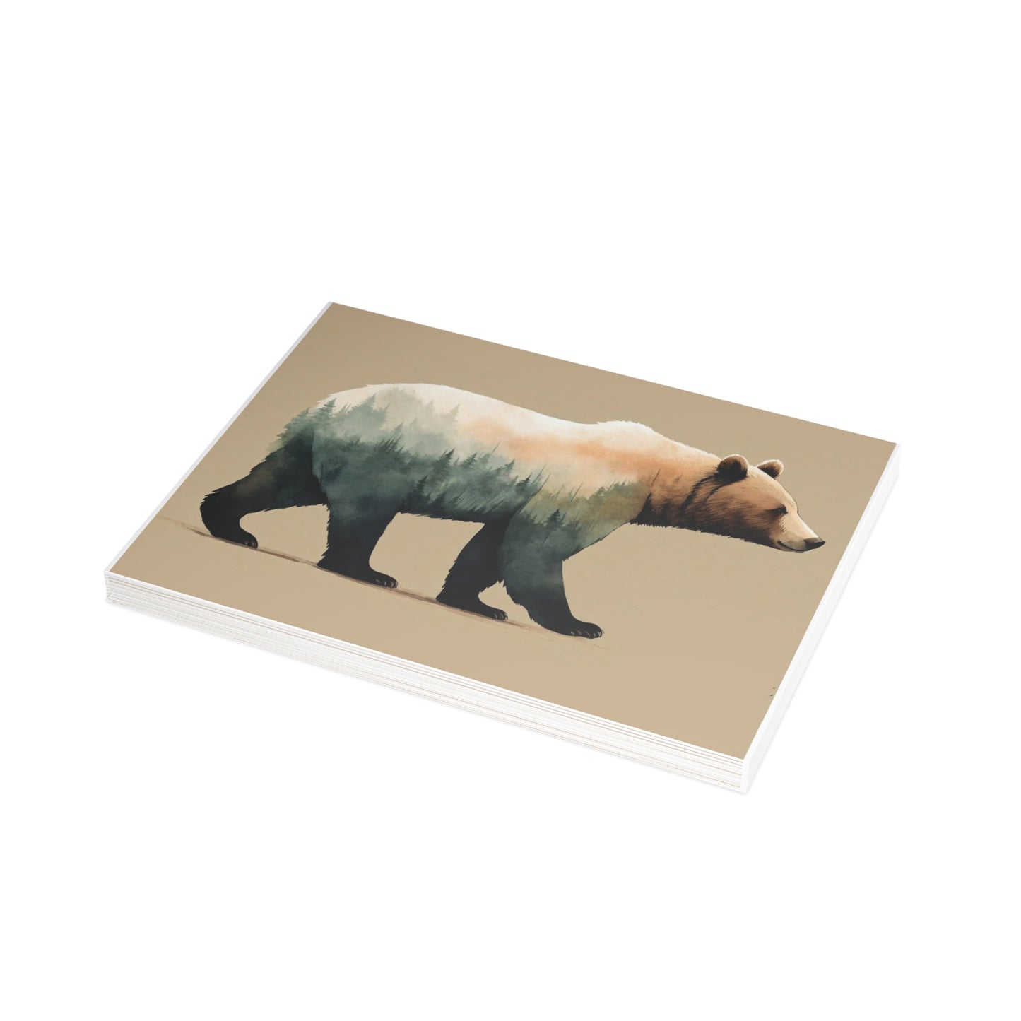 Bear of the Forest Postcard Bundles (envelopes not included)