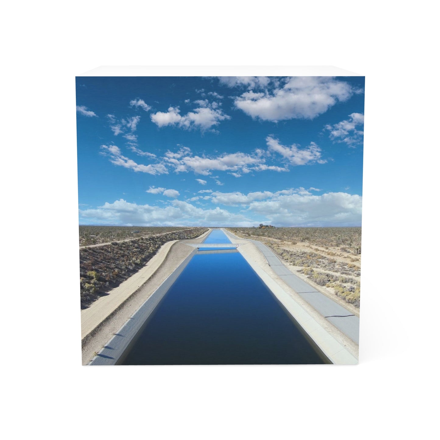 California Aqueduct Note Cube