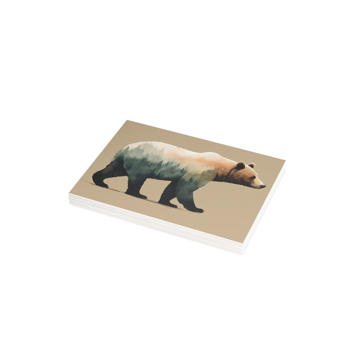 Bear of the Forest Postcard Bundles (envelopes not included)