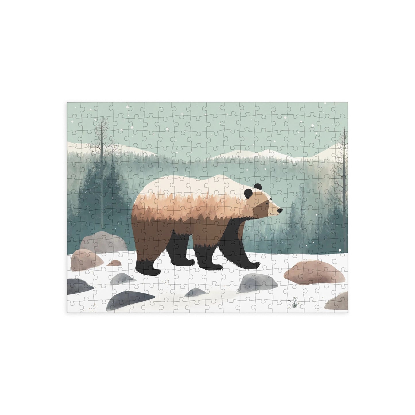 Bear in the Forest Puzzle (96, 252, 500, 1000-Piece)