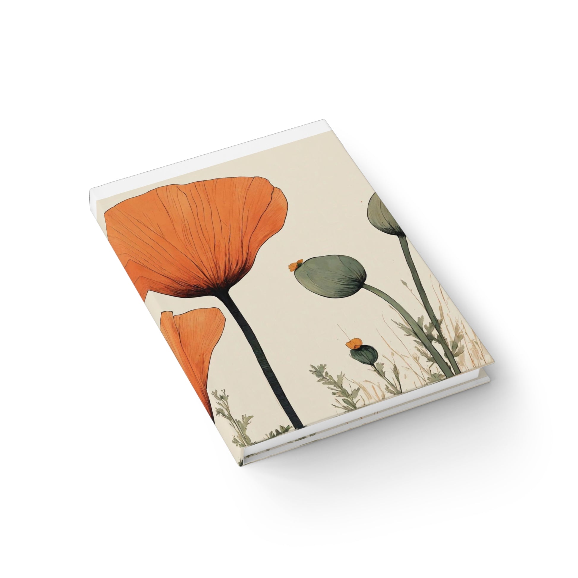 California Poppy Hardcover Notebook