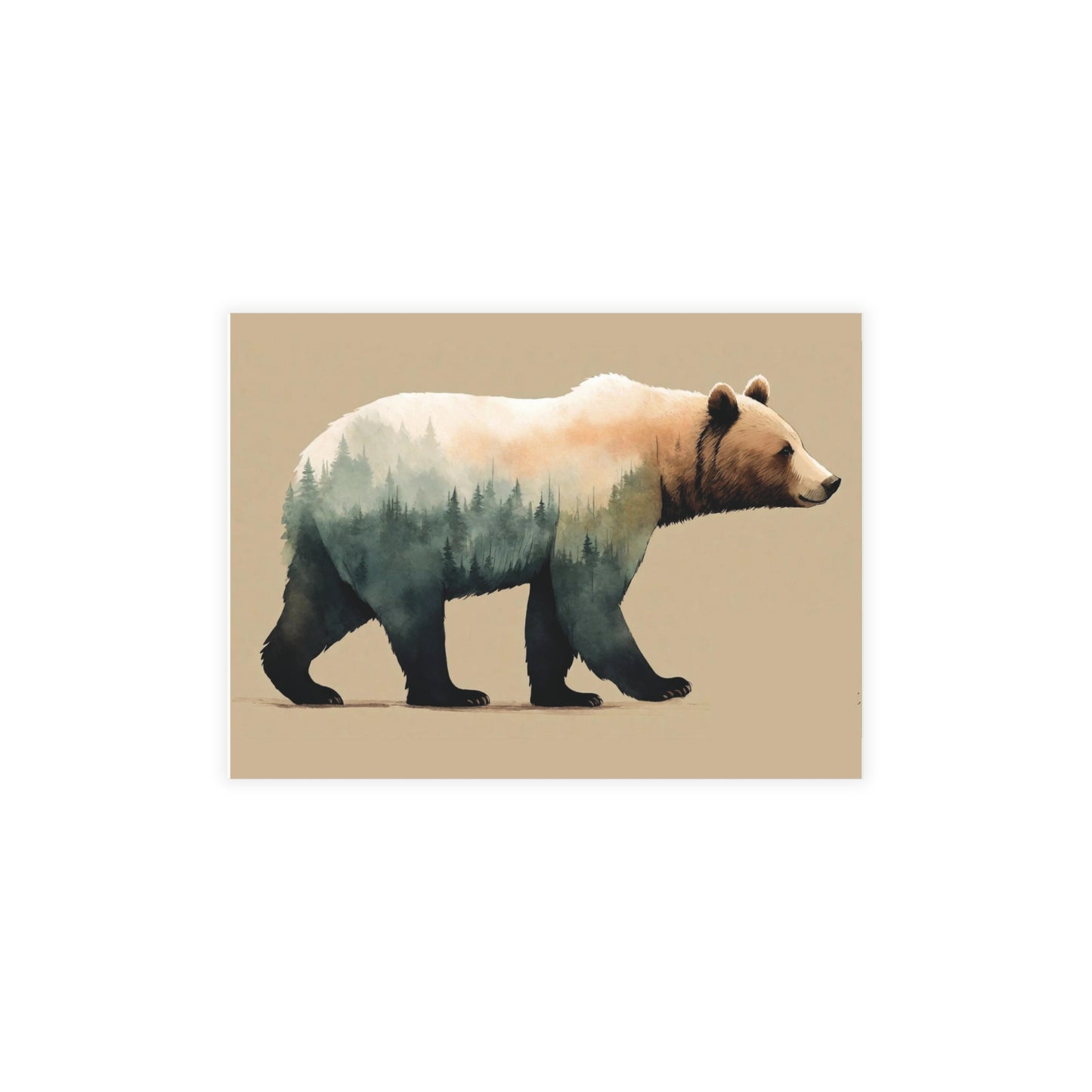 Bear of the Forest Postcard Bundles (envelopes not included)