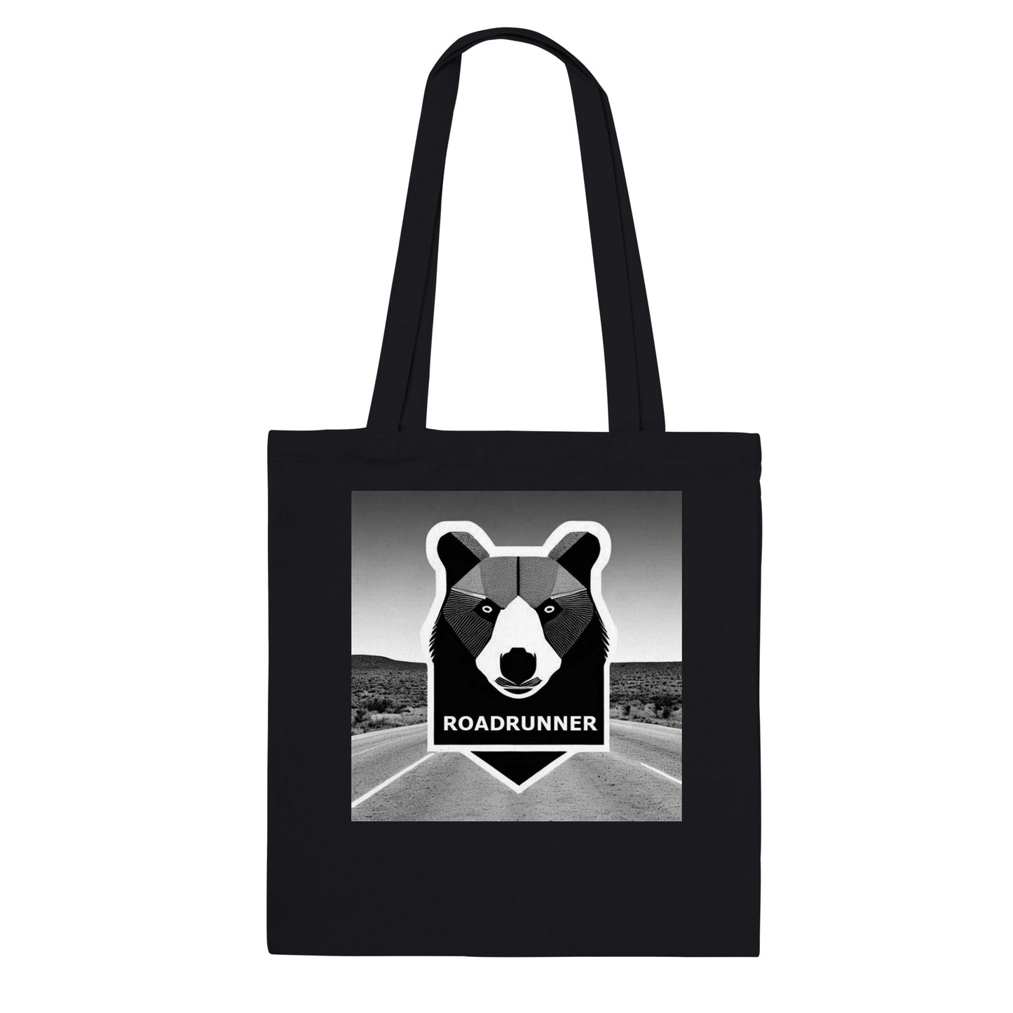 Bear Roadrunner Premium Tote Bag