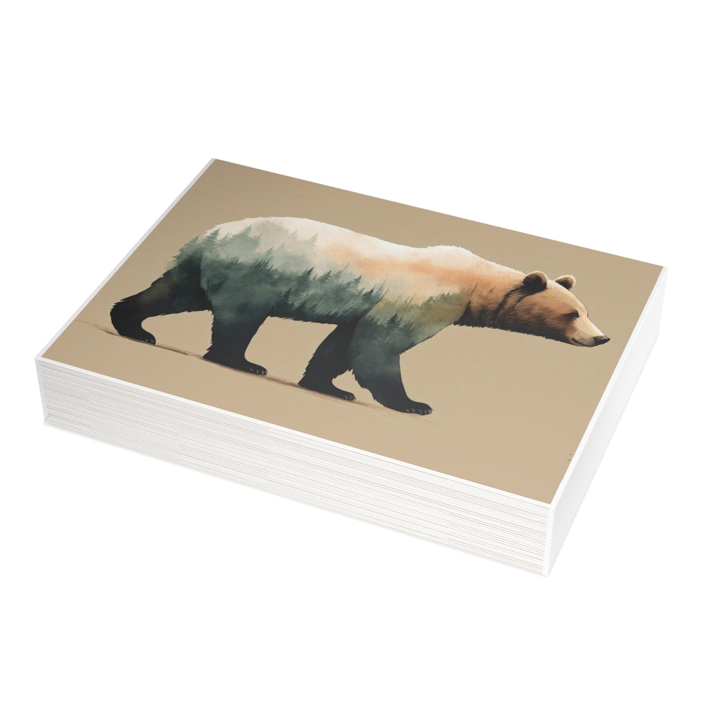 Bear of the Forest Postcard Bundles (envelopes not included)