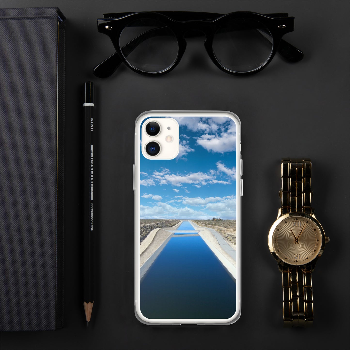 iPhone Clear Case - California Aqueduct