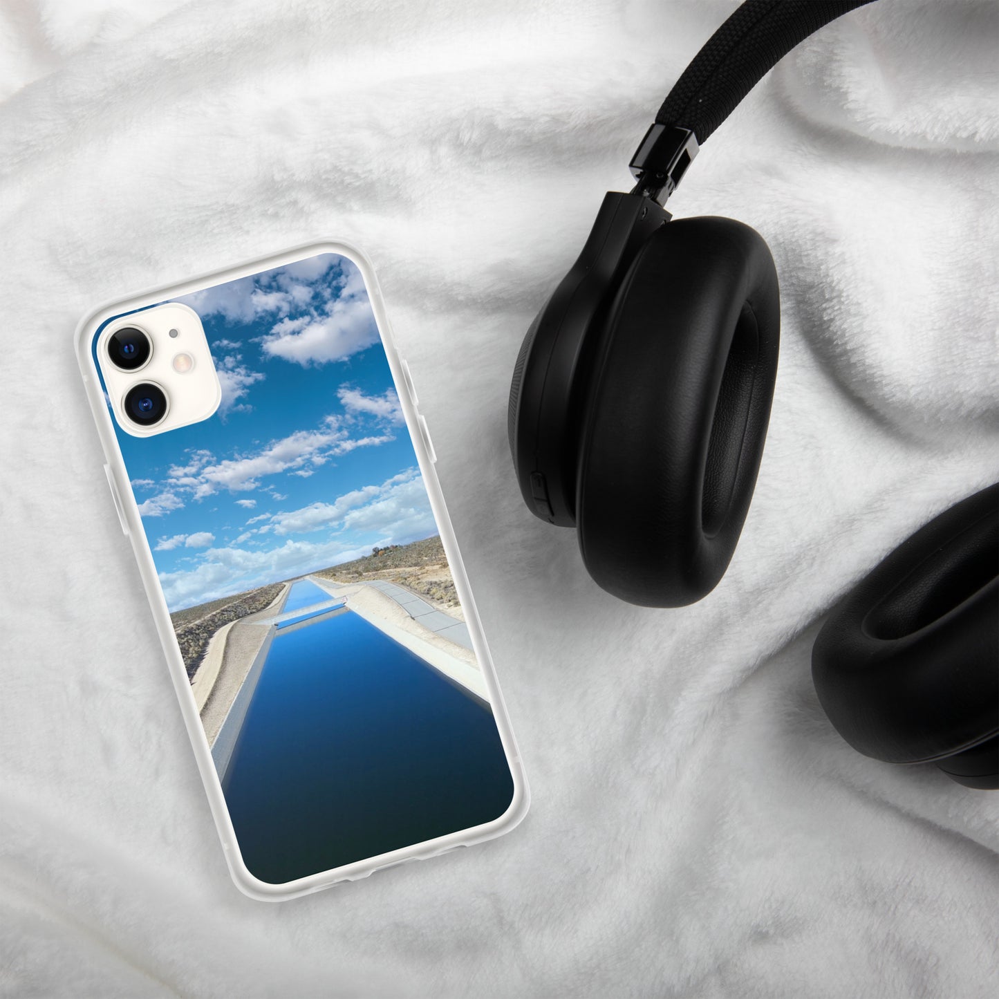 iPhone Clear Case - California Aqueduct