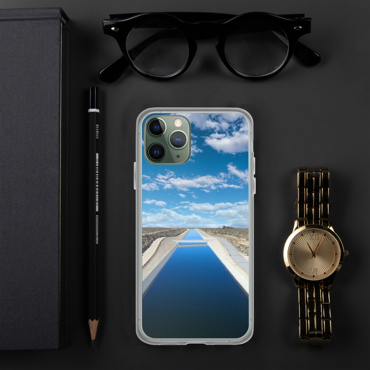 iPhone Clear Case - California Aqueduct