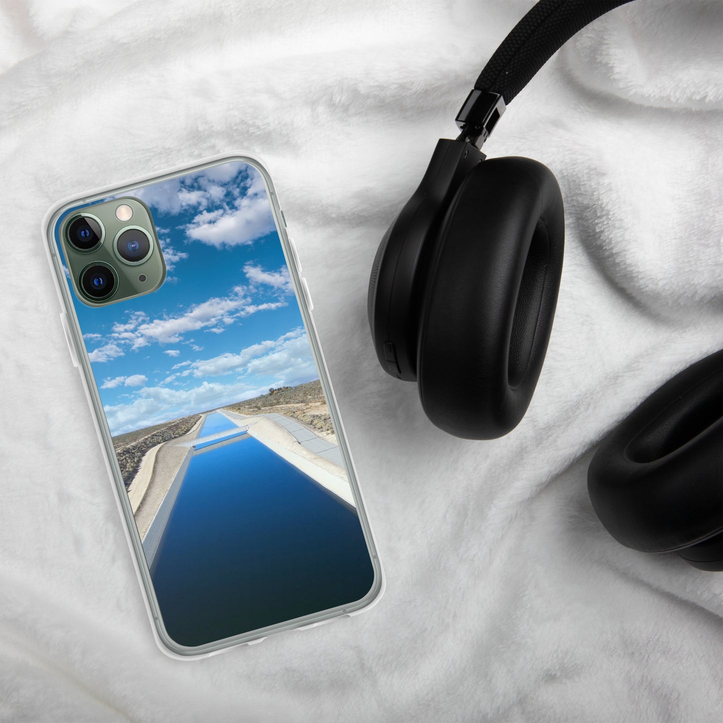 iPhone Clear Case - California Aqueduct