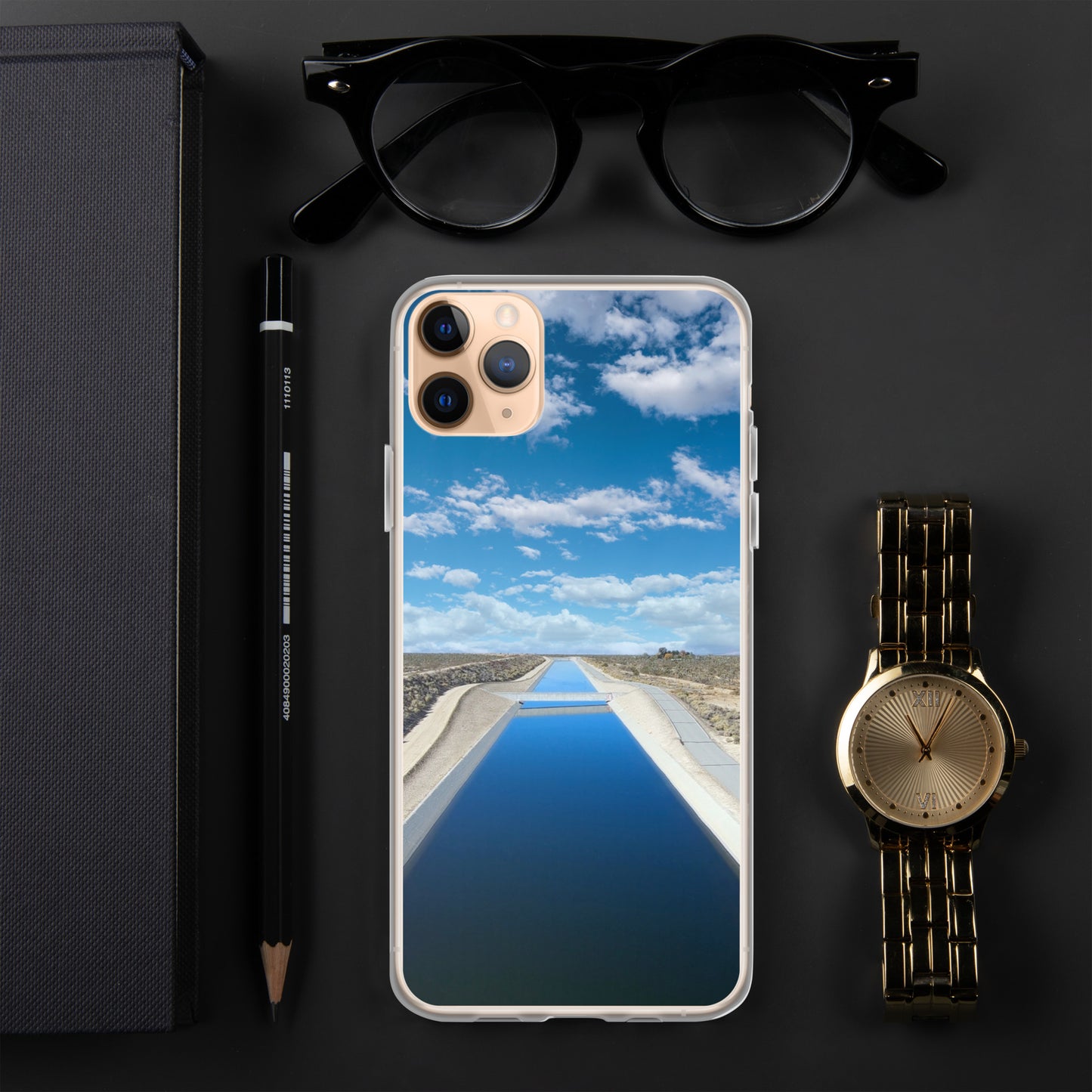 iPhone Clear Case - California Aqueduct