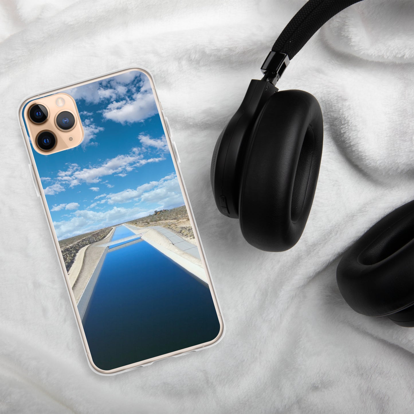 iPhone Clear Case - California Aqueduct