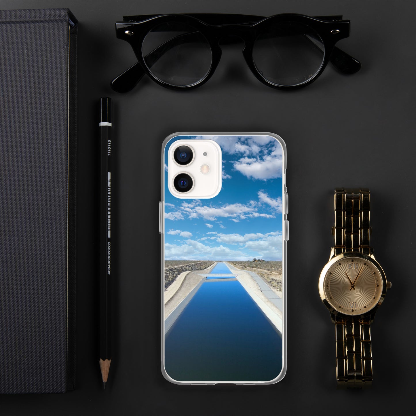 iPhone Clear Case - California Aqueduct