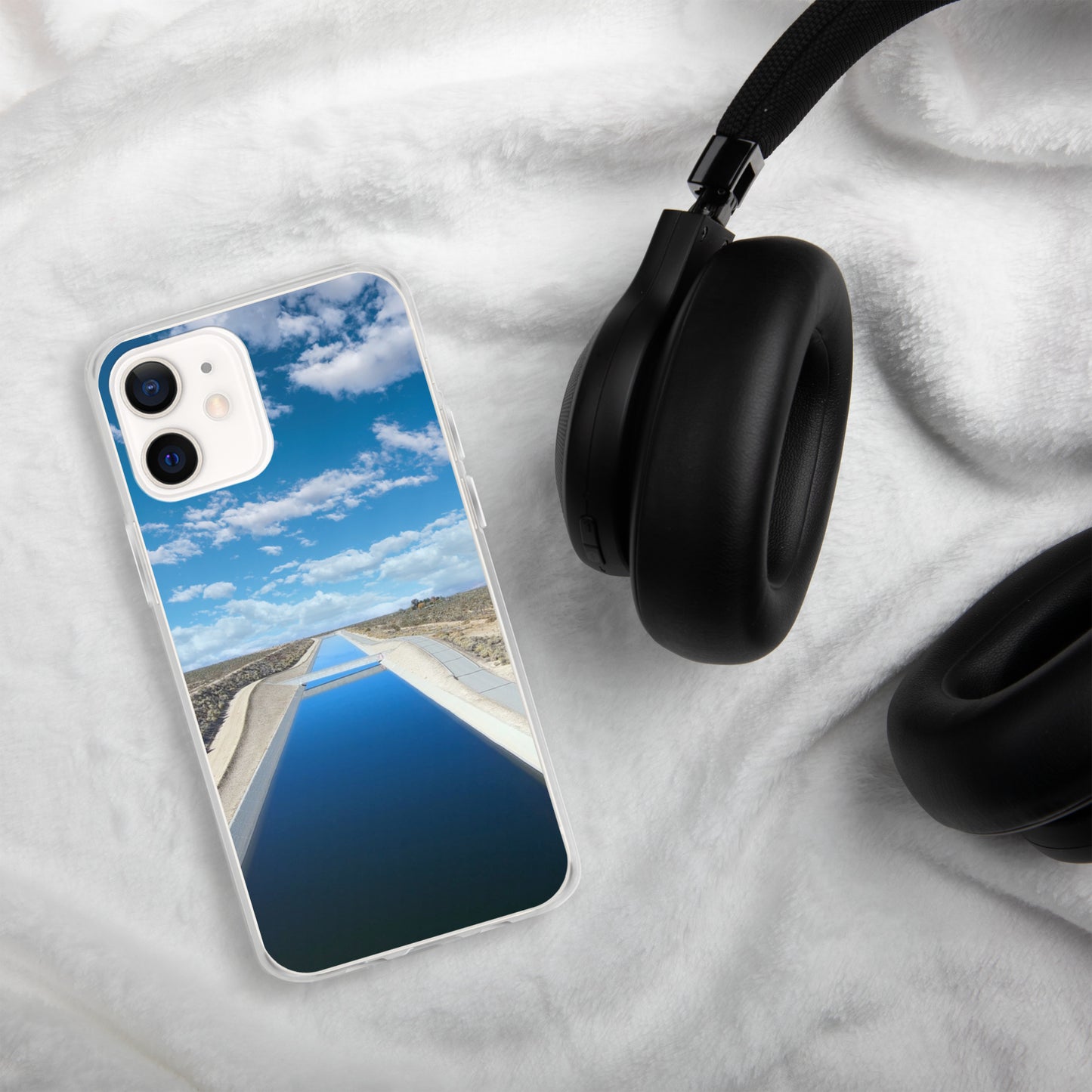 iPhone Clear Case - California Aqueduct