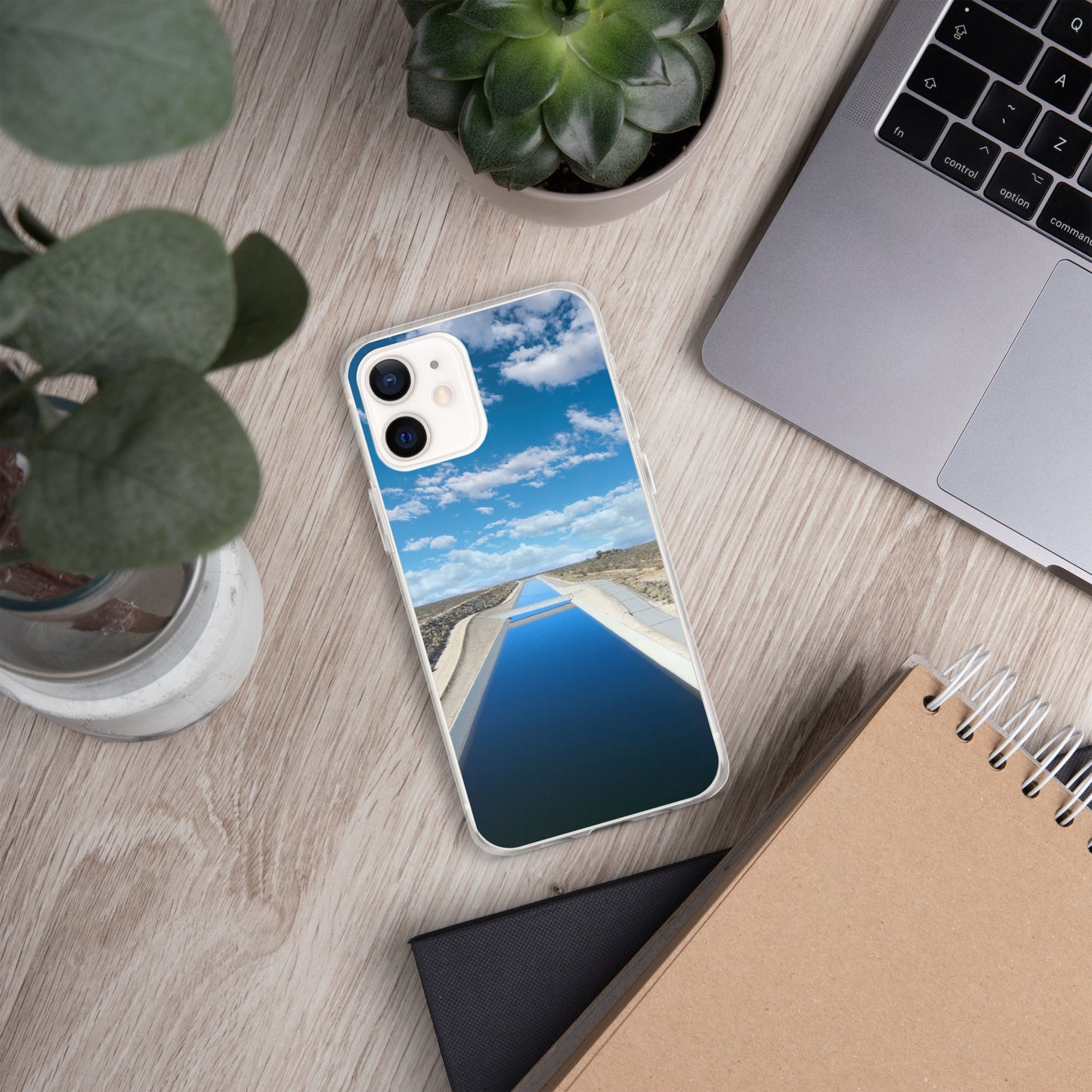 iPhone Clear Case - California Aqueduct