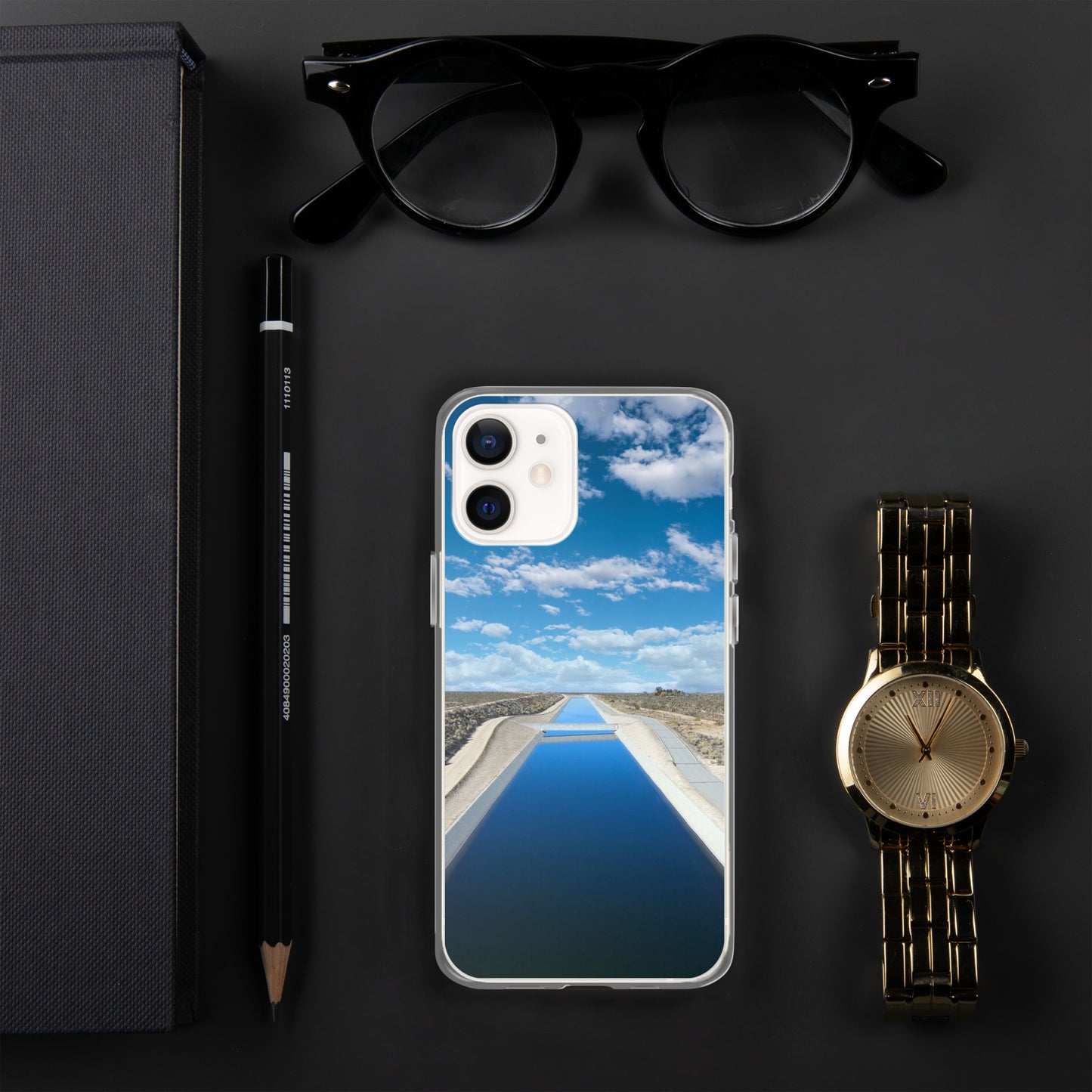 iPhone Clear Case - California Aqueduct