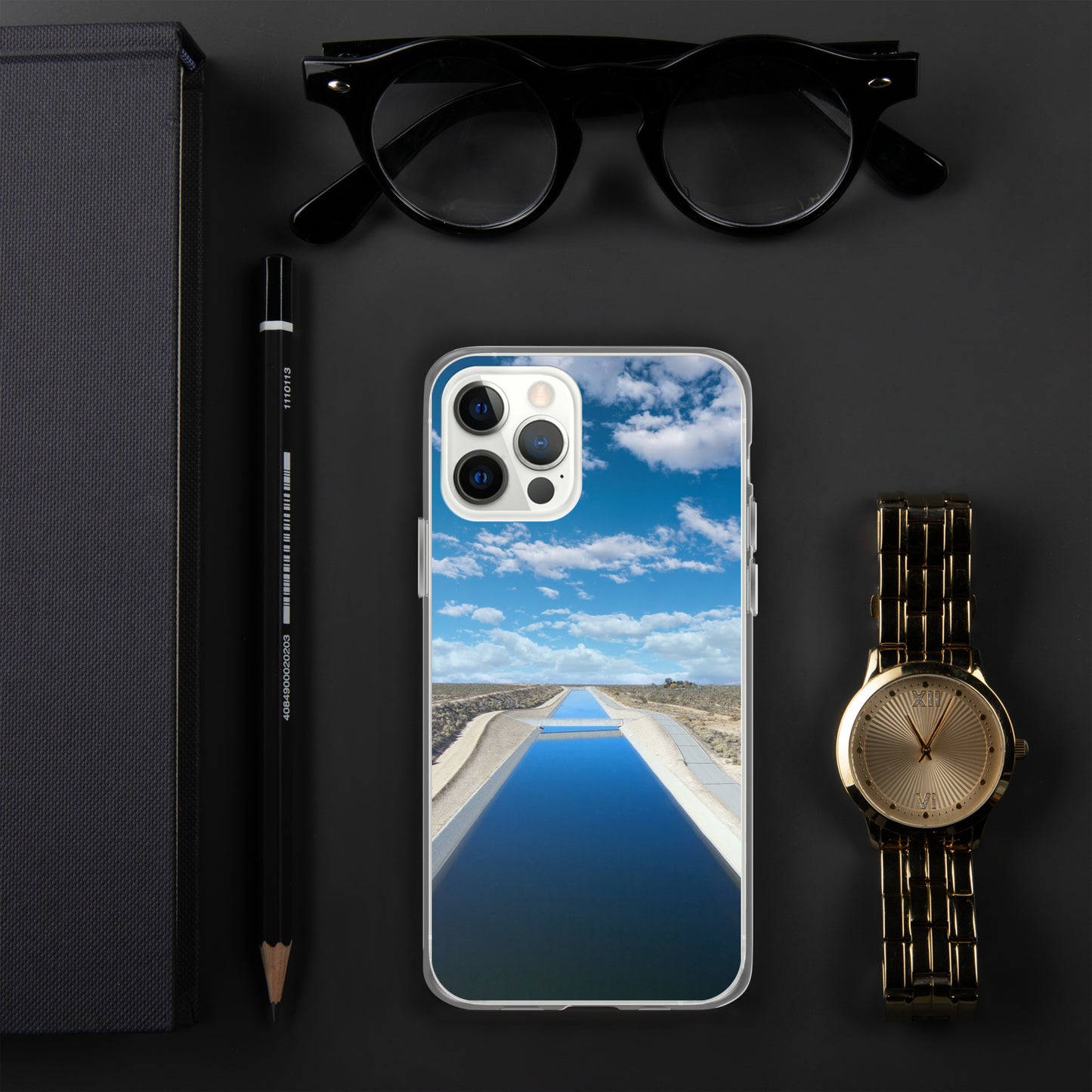 iPhone Clear Case - California Aqueduct