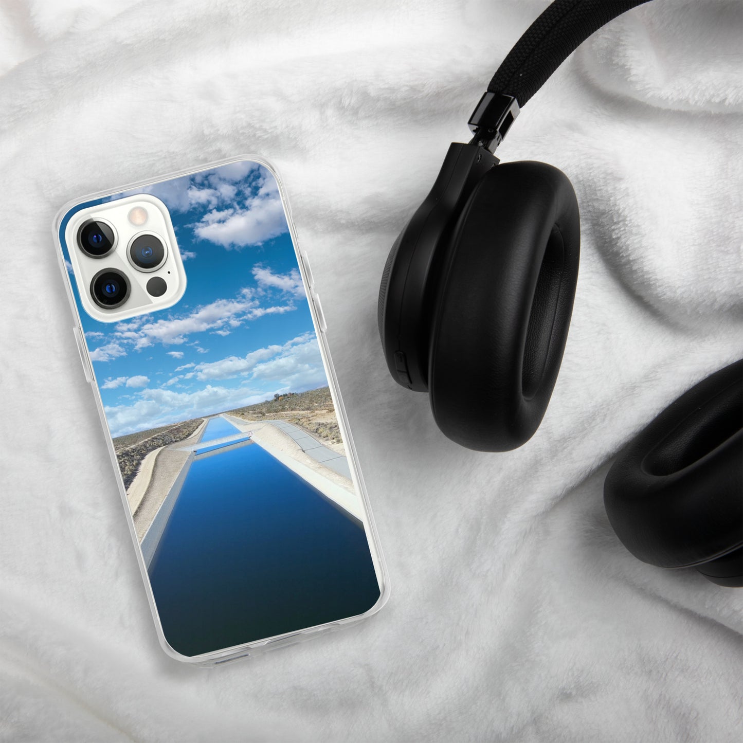 iPhone Clear Case - California Aqueduct