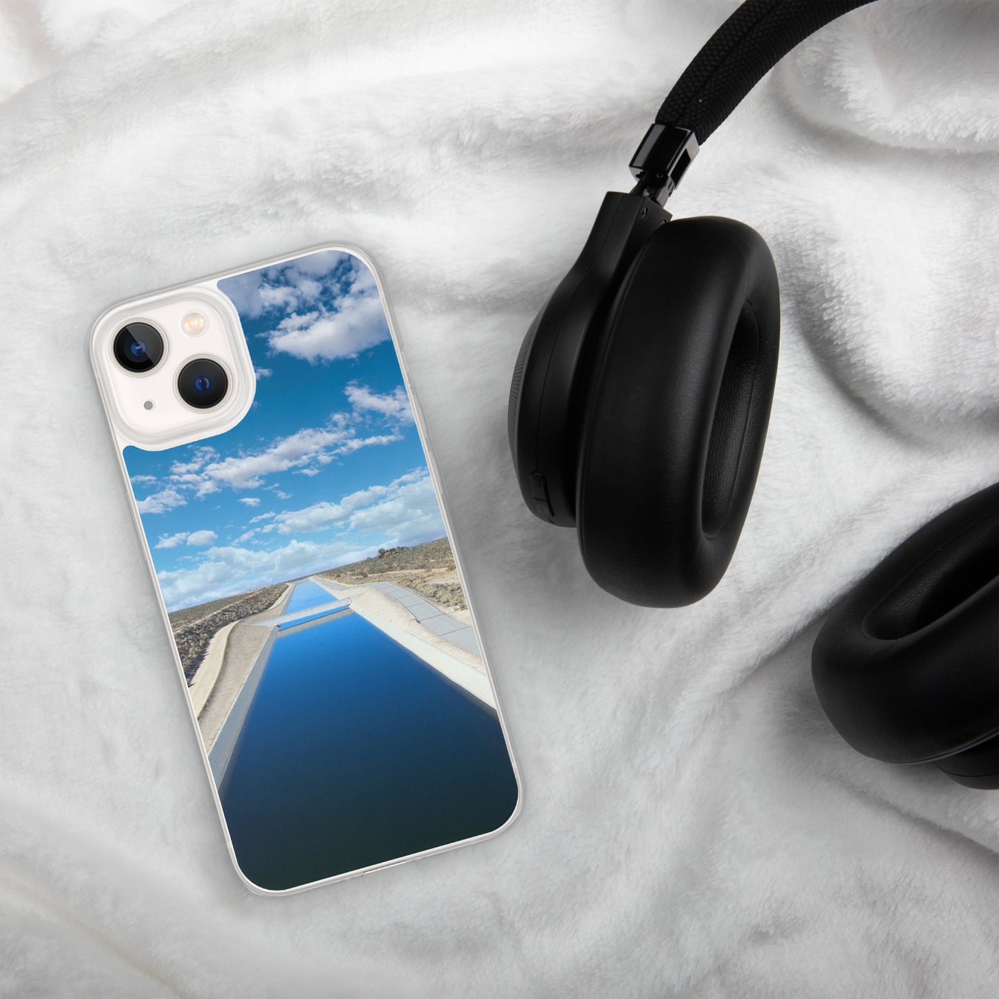 iPhone Clear Case - California Aqueduct