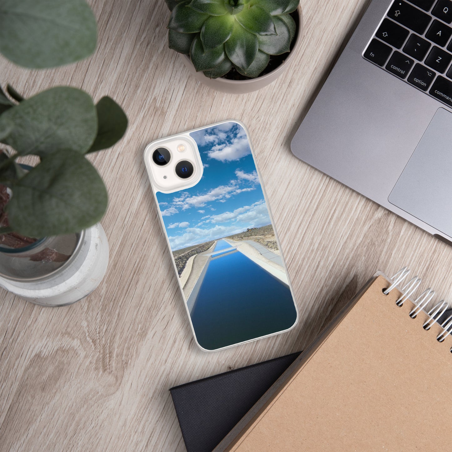 iPhone Clear Case - California Aqueduct