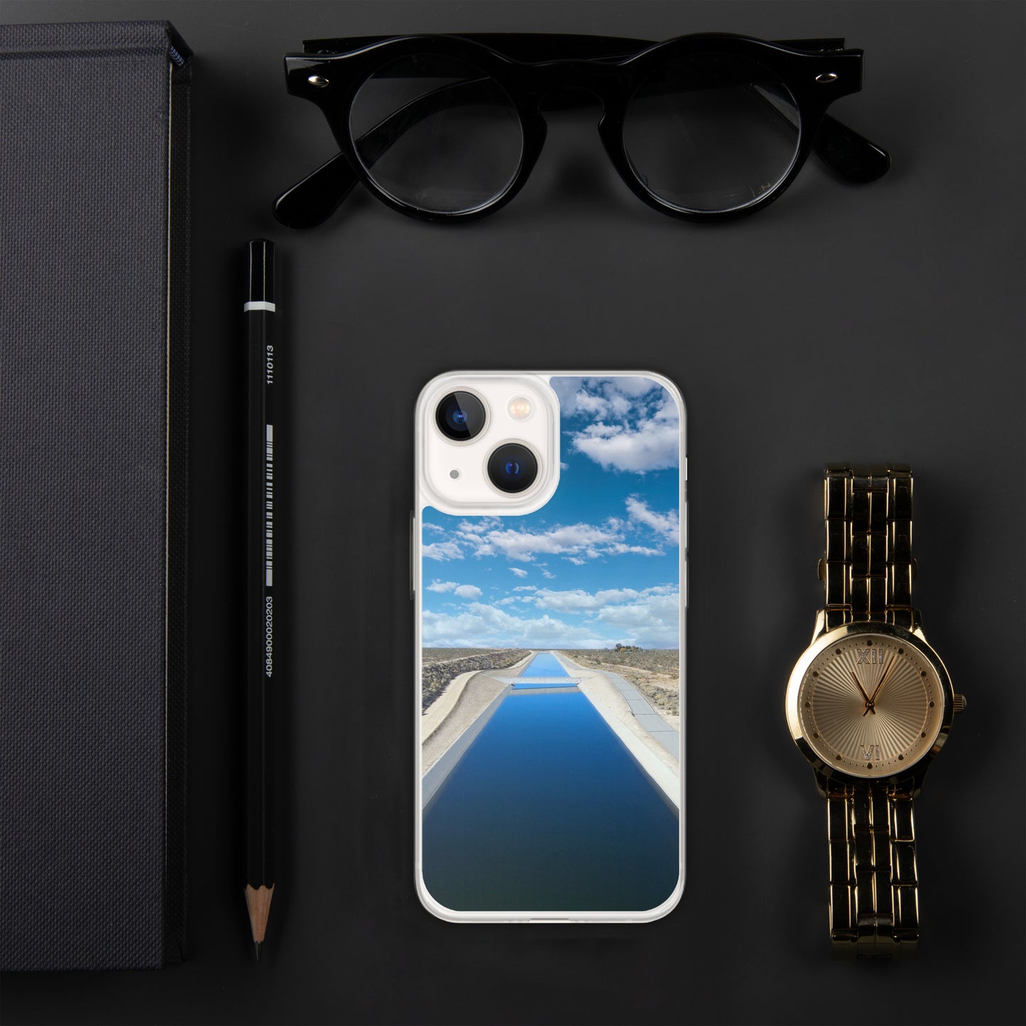 iPhone Clear Case - California Aqueduct