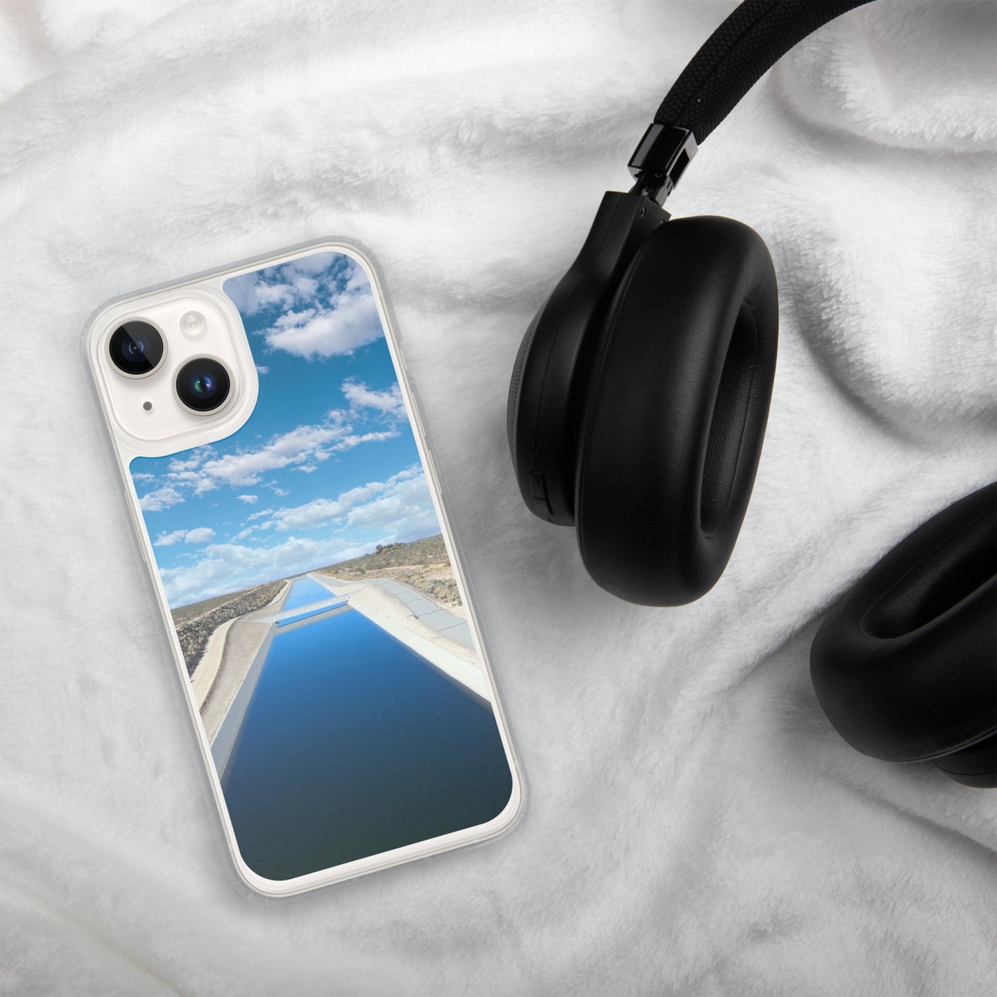 iPhone Clear Case - California Aqueduct