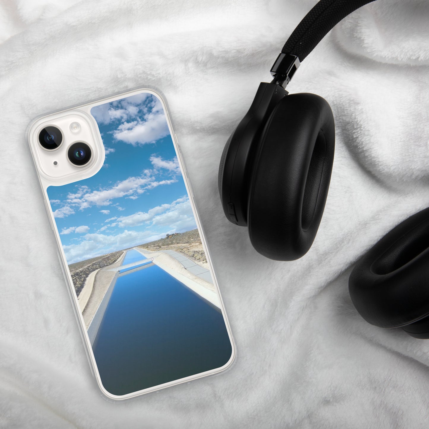 iPhone Clear Case - California Aqueduct