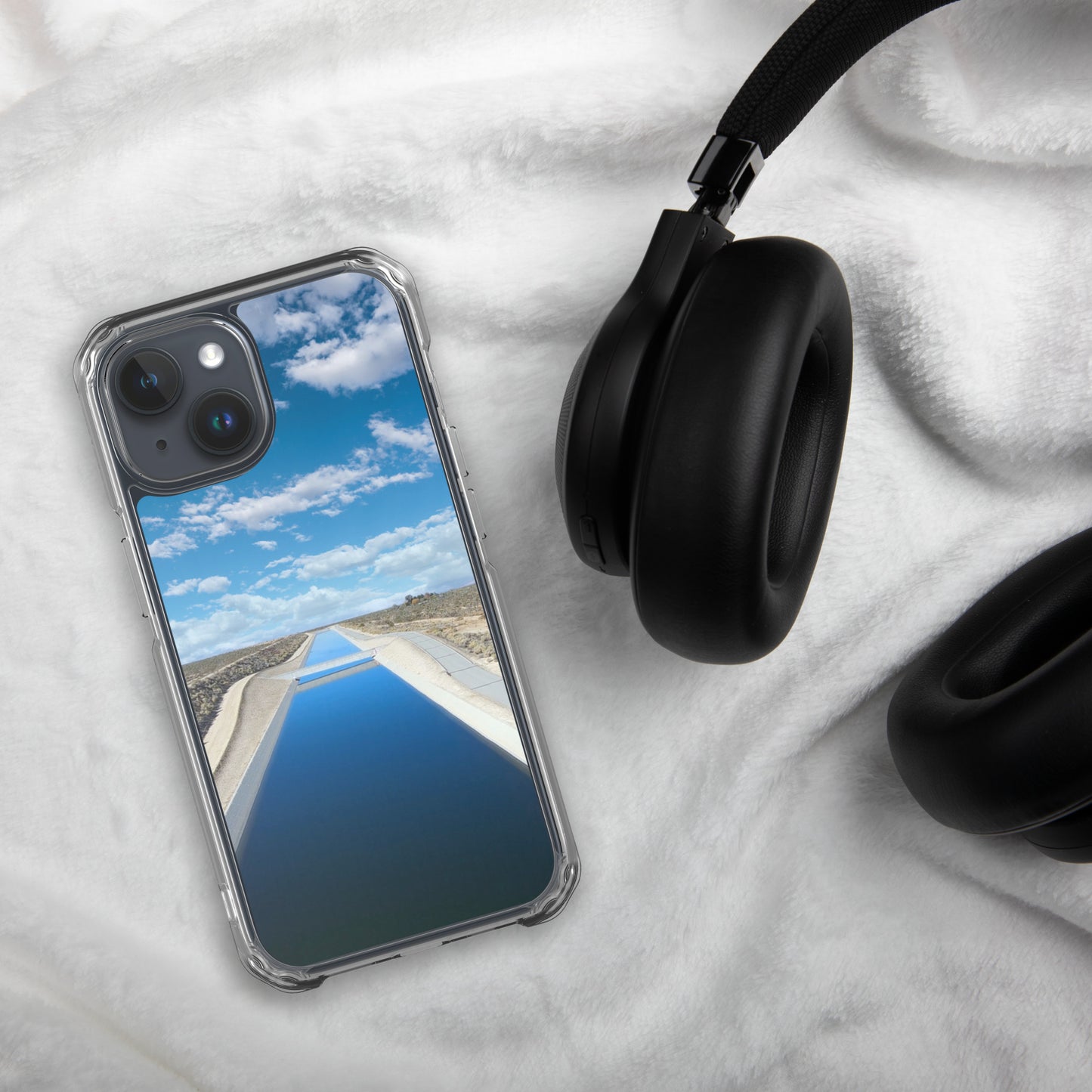 iPhone Clear Case - California Aqueduct