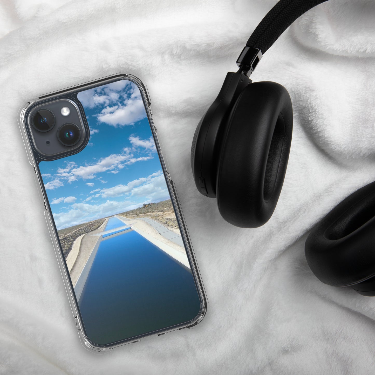 iPhone Clear Case - California Aqueduct