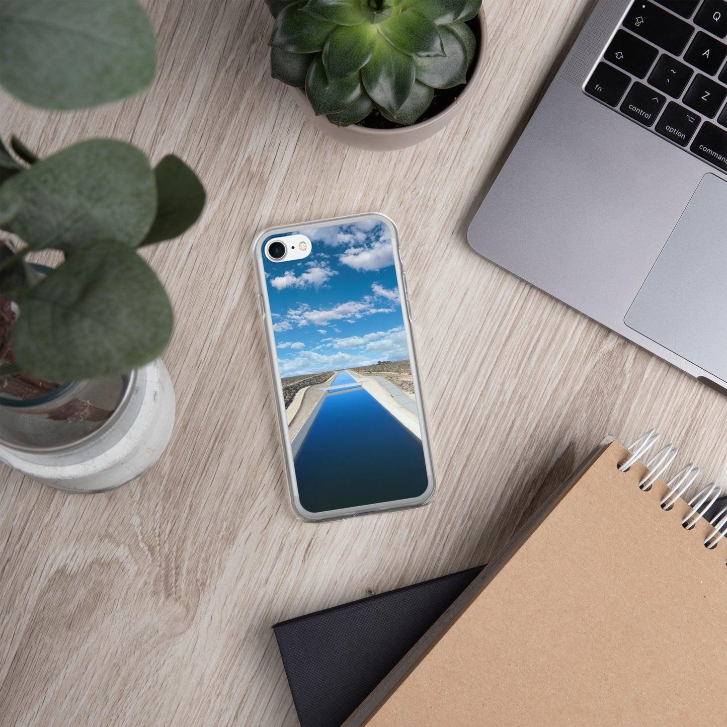 iPhone Clear Case - California Aqueduct