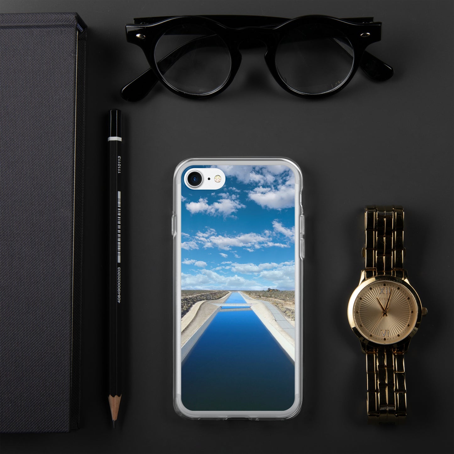 iPhone Clear Case - California Aqueduct