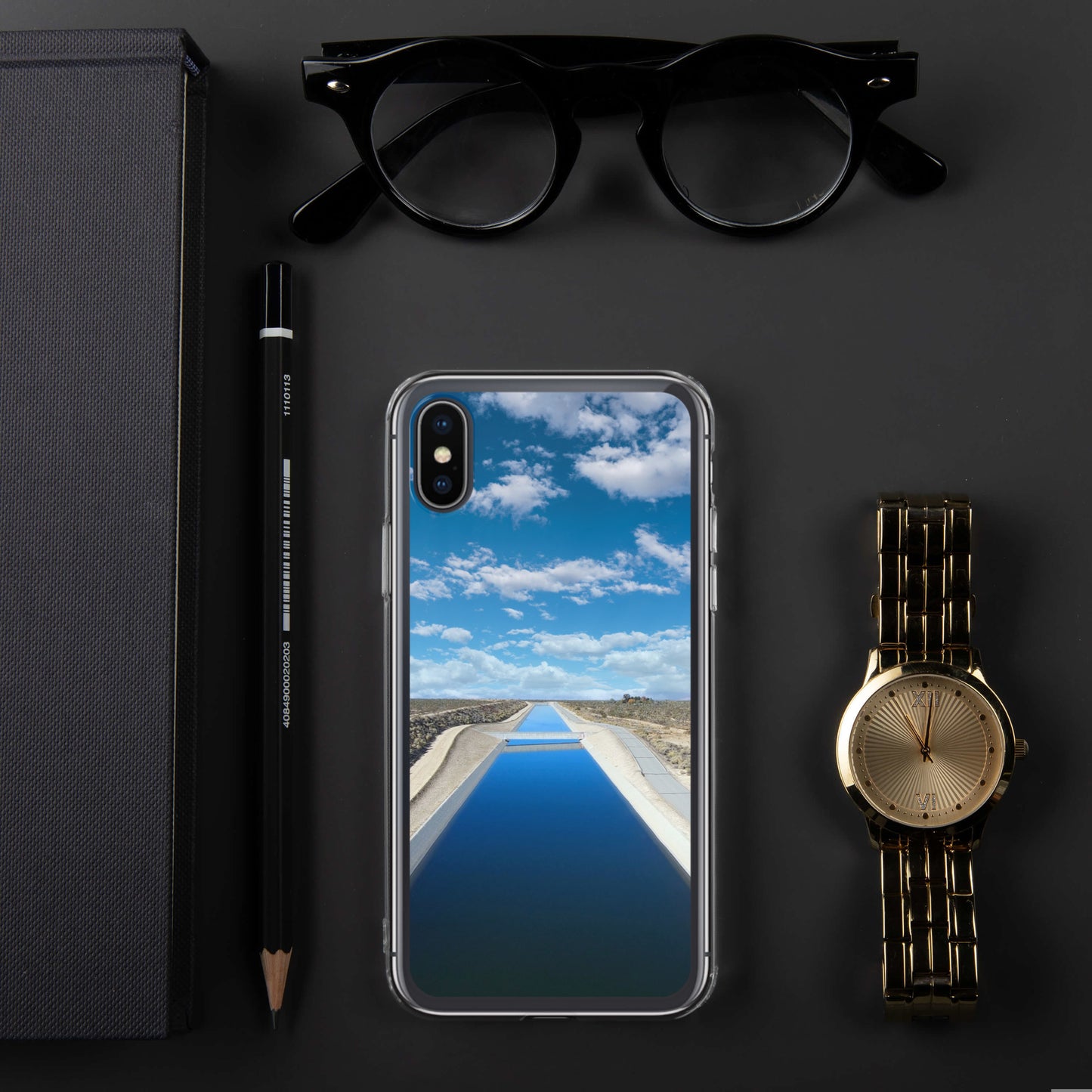 iPhone Clear Case - California Aqueduct