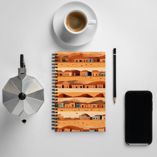 Adobe Neighborhood Spiral Notebook