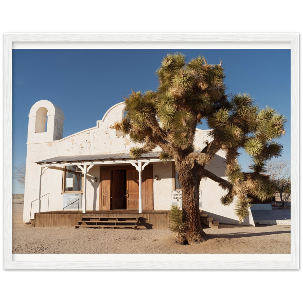 The Little White Church in Frame