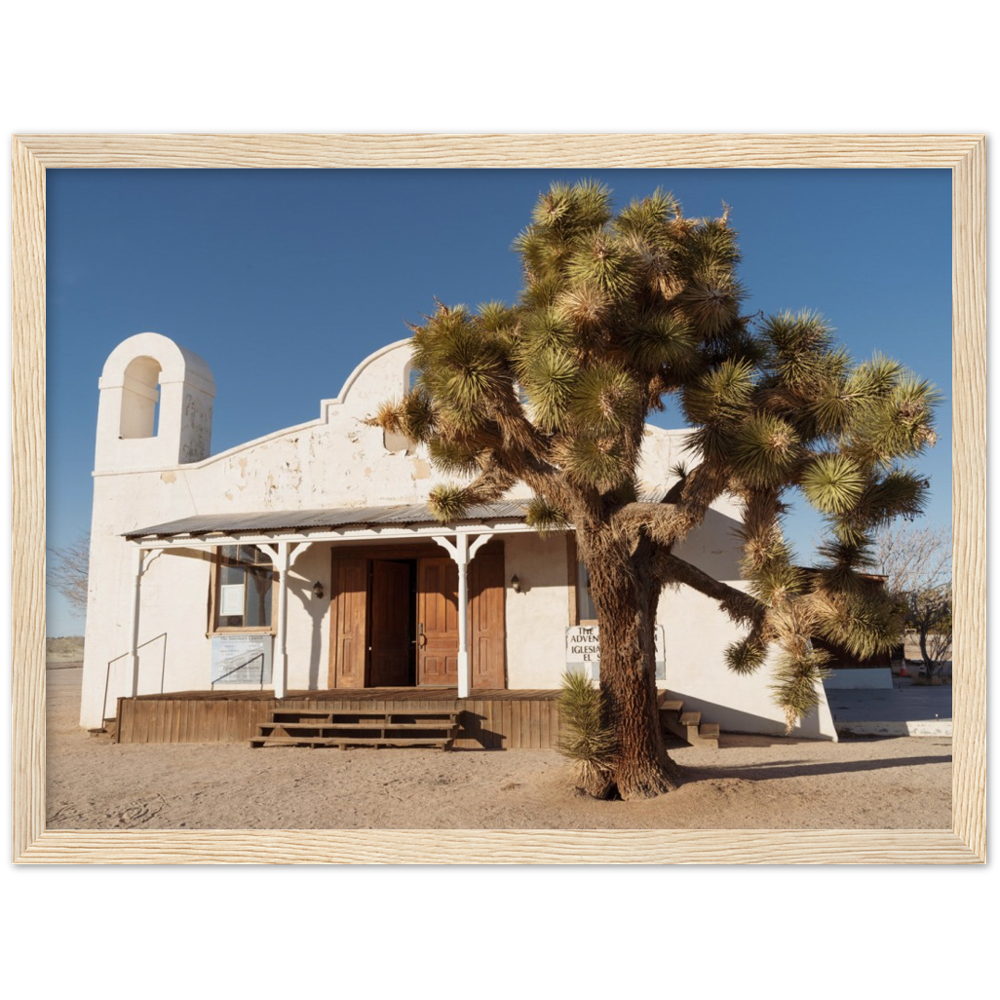 The Little White Church in Frame