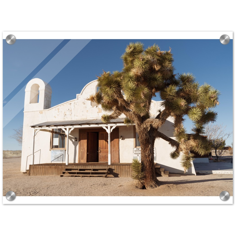 The Little White Chappel Acrylic Print