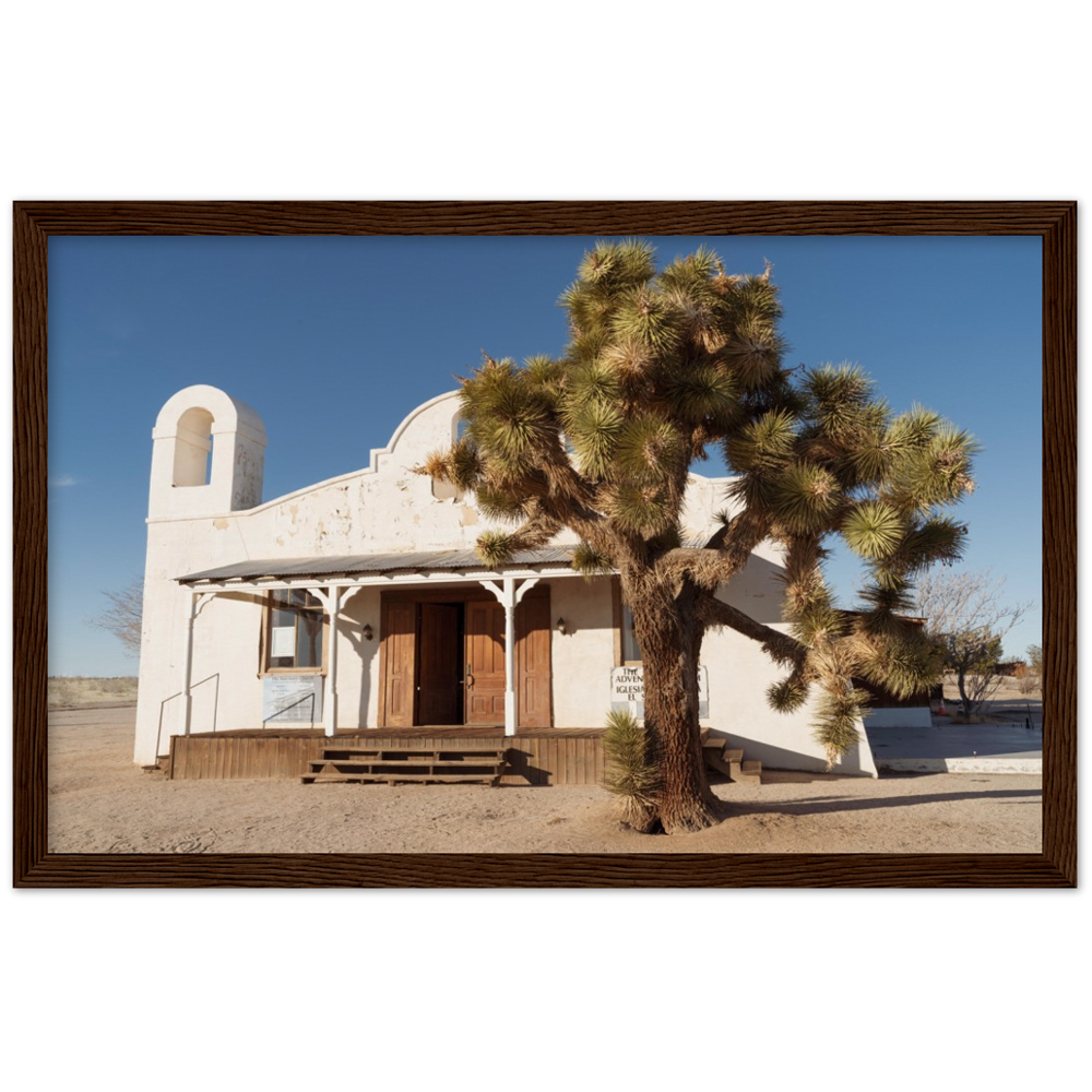 The Little White Church in Frame