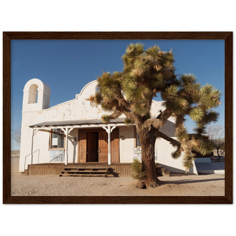 The Little White Church in Frame