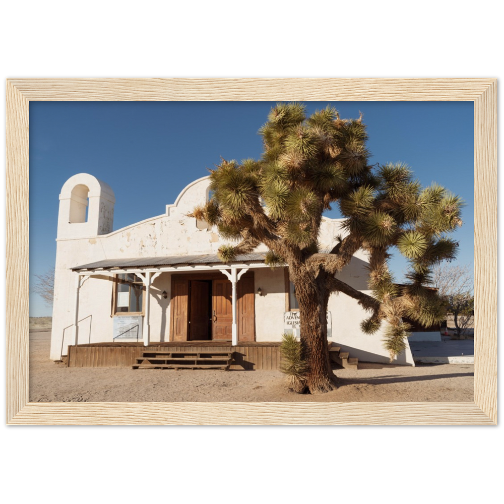 The Little White Church in Frame