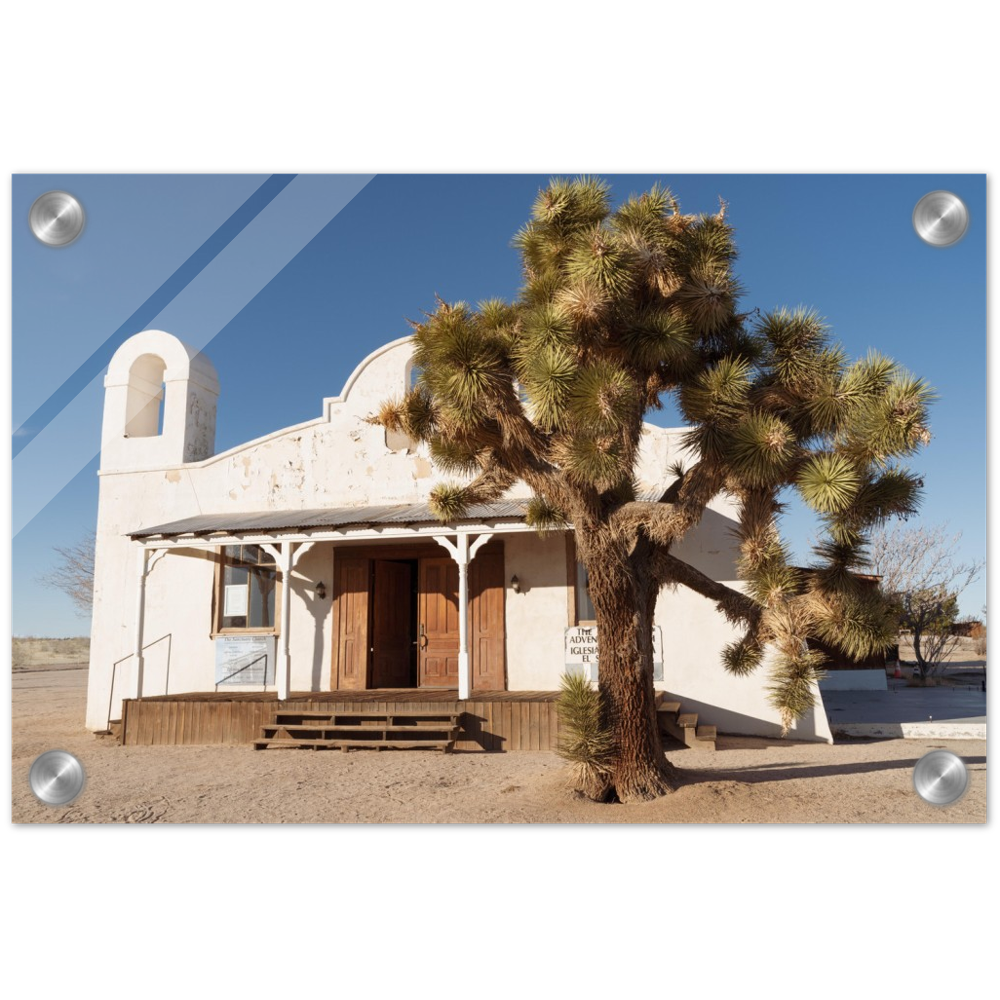 The Little White Chappel Acrylic Print