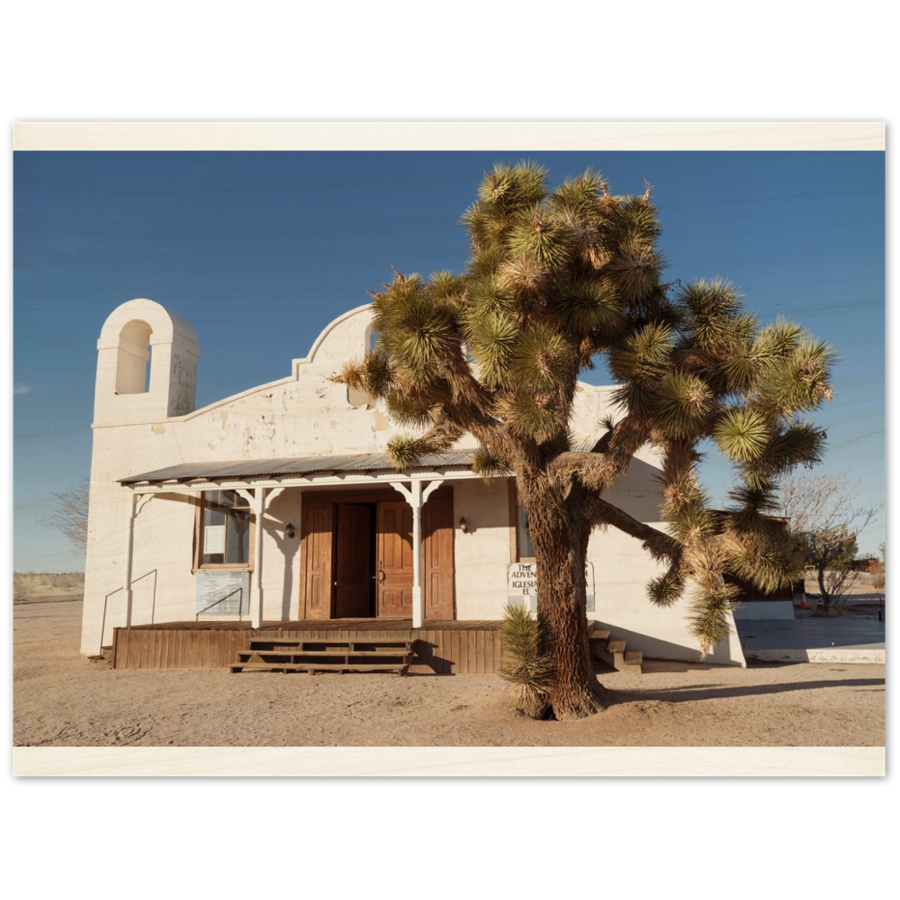 The Little White Church in Wood